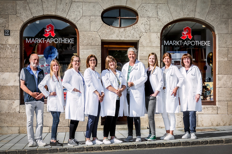 Das Team der Markt-Apotheke-Lichtenfels